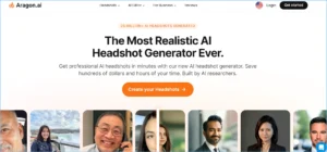 Aragon AI Realistic Headshot Generator