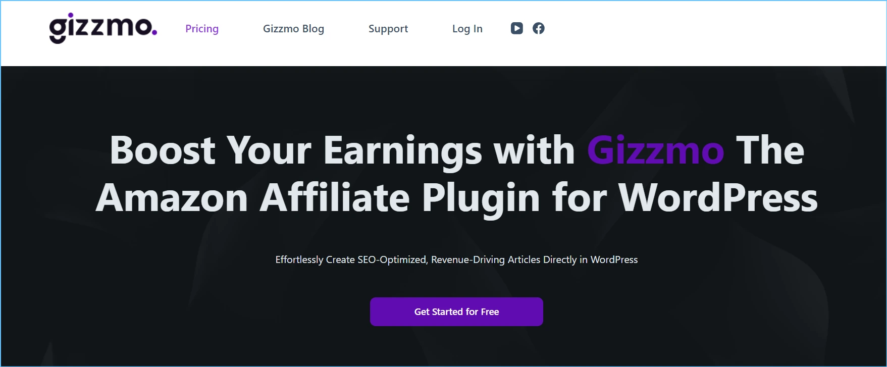 Gizzmo AI Amazon Affiliate Plugin for WordPress