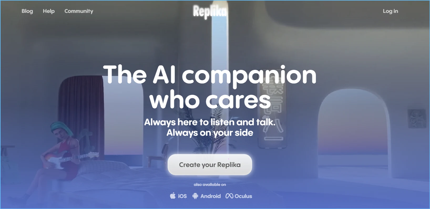 Replika AI virtual friend