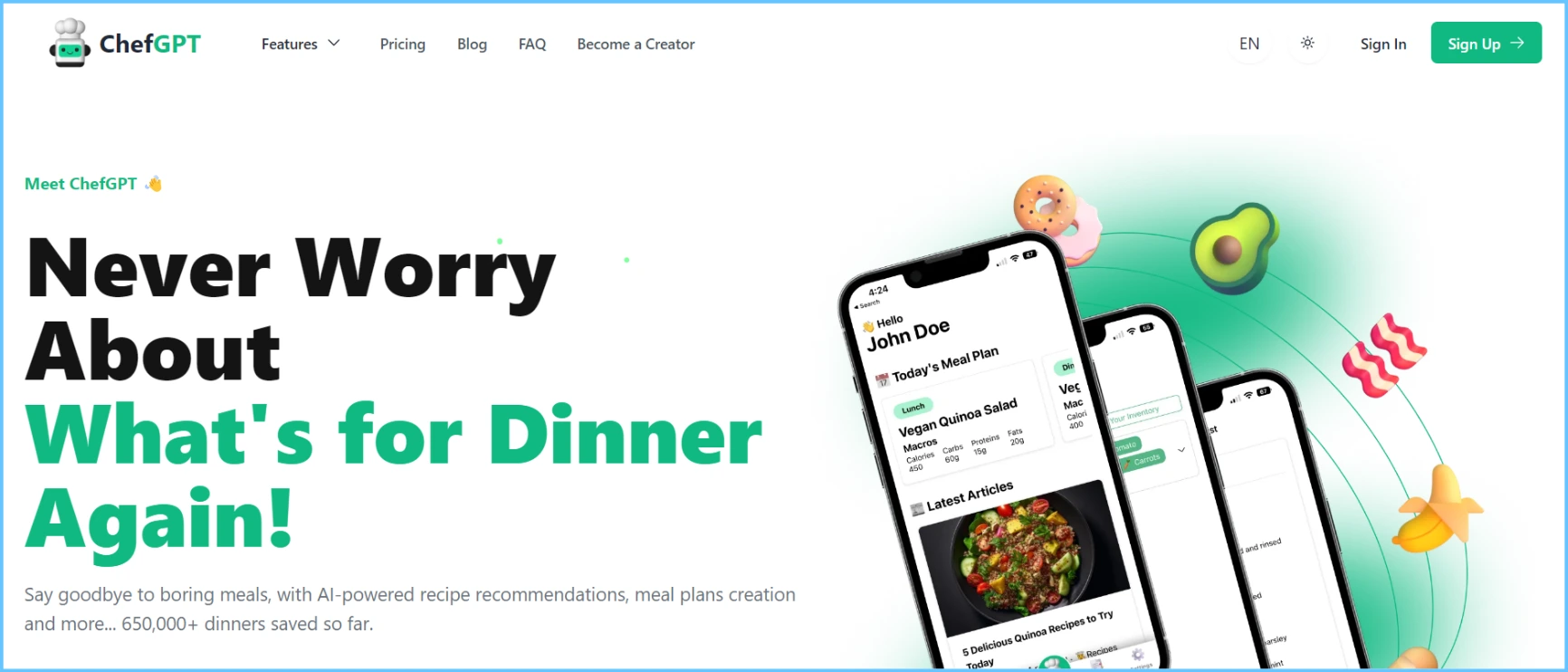 ChefGPT AI-powered digital chef