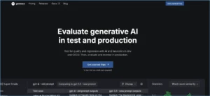 Gentrace AI testing ai tool