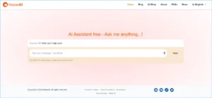 NoowAI is a free online AI assistant