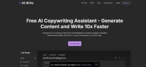 AIWrita is an AI writing tool