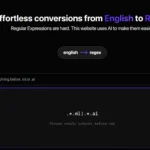 AutoRegex English To Regex code