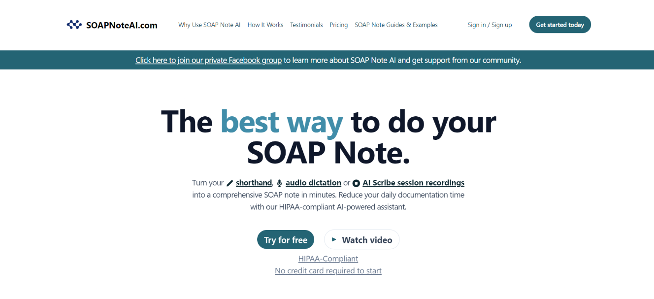 SOAP Note AI